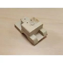 En l'état : Caisse Pompiers 9.80 x 5.30 cm - Résine - 1:43