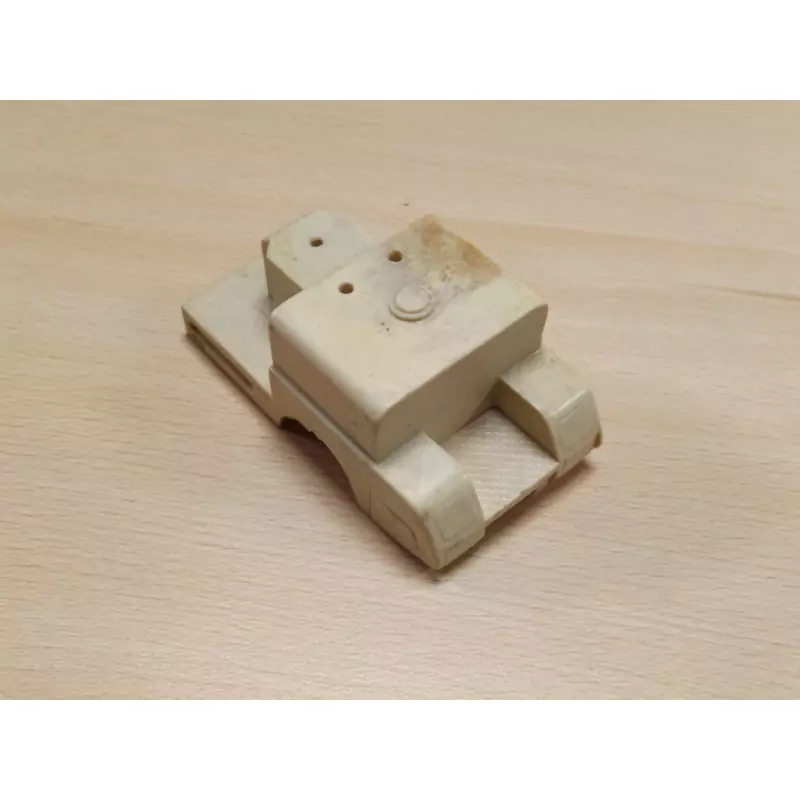 En l'état : Caisse Pompiers 9.80 x 5.30 cm - Résine - 1:43