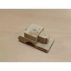 En l'état : Caisse Pompiers 9.80 x 5.30 cm - Résine - 1:43