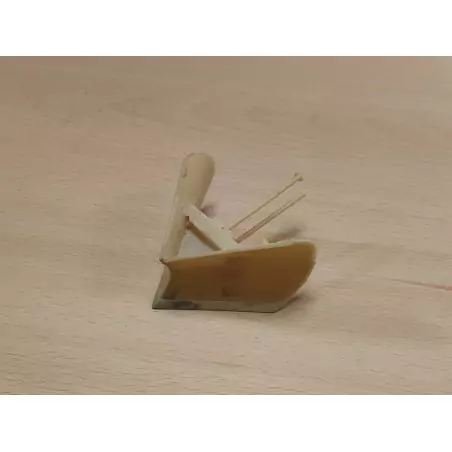 En l'état : Lame de chasse neige largeur 6.50 cm - Résine - 1:43