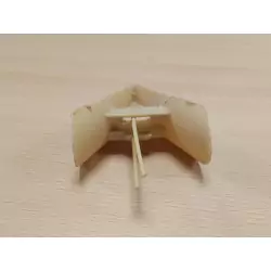 En l'état : Lame de chasse neige largeur 6.50 cm - Résine - 1:43