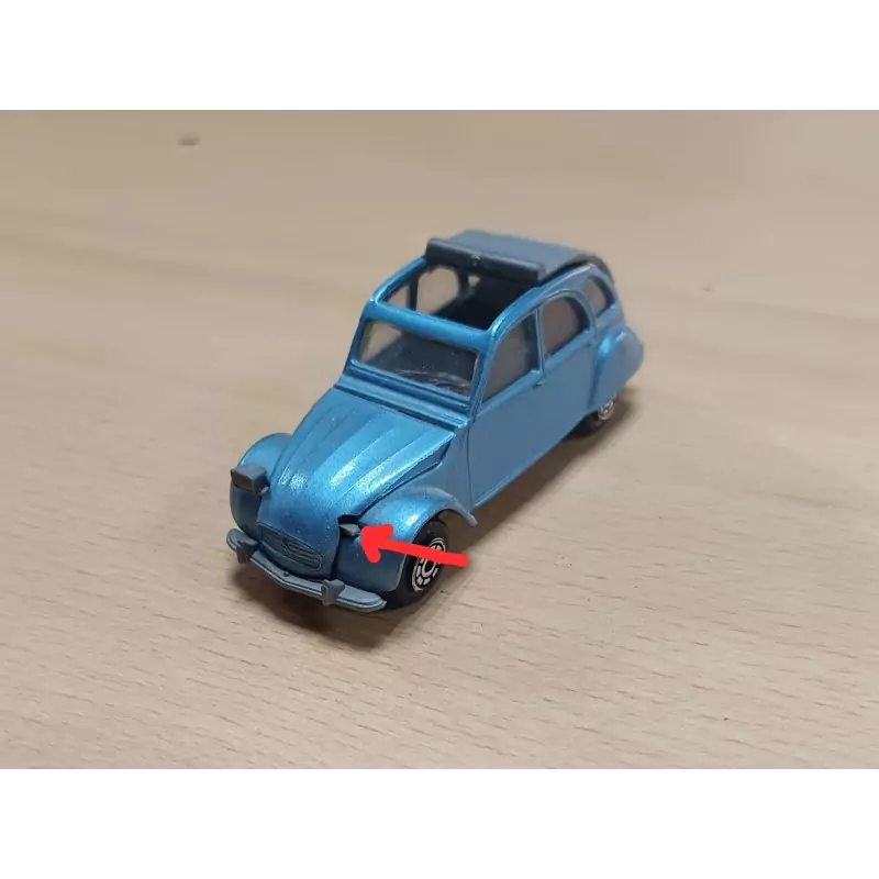 En l'état : CITROEN 2CV 6 - JET CAR - 1:43