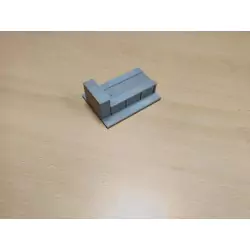 En l'état : Caisse (pompiers??) 6.50 x 5 cm - Résine - 1:43