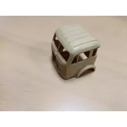 En l'état : Cabine SIMCA - Résine - 1:43 (Ref 25-001)