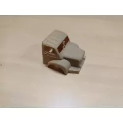 En l'état : Cabine BERLIET - (N°720-10) - Résine - 1:43