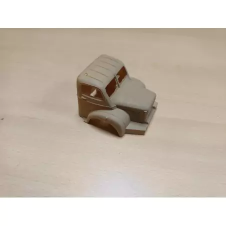 En l'état : Cabine BERLIET - (N°720-10) - Résine - 1:43