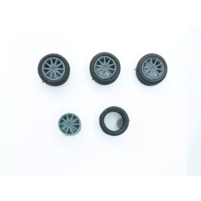 4 roues Alfa Romeo - 3D CREATIVE - 1:43