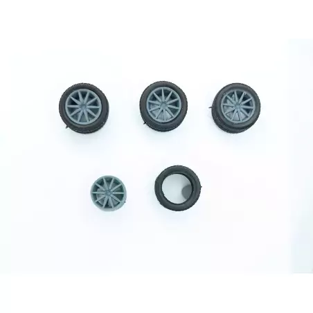 4 roues Alfa Romeo - 3D CREATIVE - 1:43