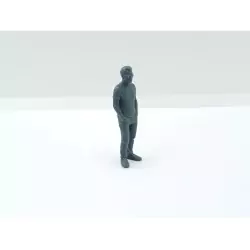 Diorama : Homme debout avec lunettes H.42.70mm - 3D CREATIVE - 1:43