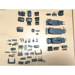 Lot de 140 pièces pour Rolls Royce et/ou Bentley - Résine - 1:43