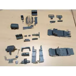 Lot de 140 pièces pour Rolls Royce et/ou Bentley - Résine - 1:43