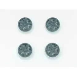 4 jantes Cyclone 14" à 17" - Peugeot - 3D CREATIVE - 1:43