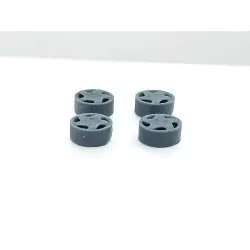 4 jantes Peugeot 306 14" à 16" - 3D CREATIVE - 1:43