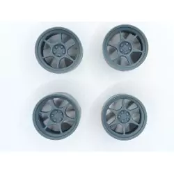 4 jantes 18" 6 branches - 3D CREATIVE - 1:24