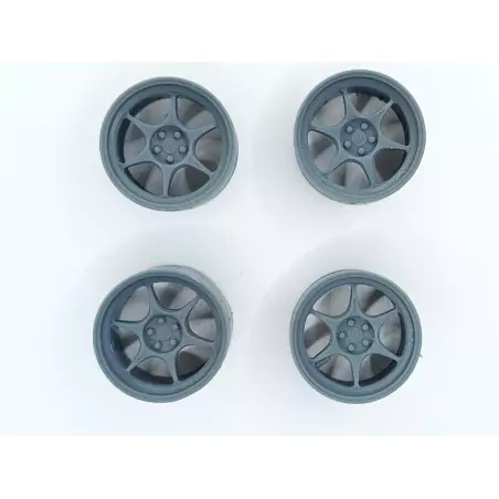 4 jantes 18" 6 branches - 3D CREATIVE - 1:24