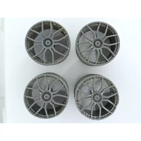 Jantes ø28 mm (20") - Résine - 1:18