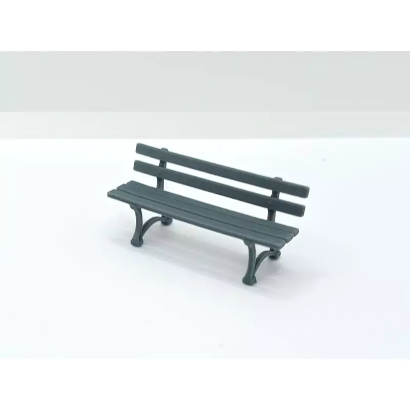 Diorama : Banc Public Long. 42 mm - 3D Creative - 1:43
