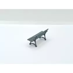 Diorama : Banc Public Long. 42 mm - 3D Creative - 1:43