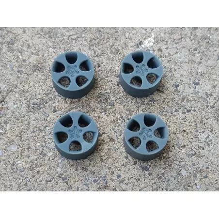 4 jantes (type Golf) ø10.60 mm - 3D CREATIVE - 1/43