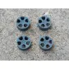 4 jantes (type Golf) ø10.60 mm - 3D CREATIVE - 1/43