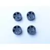 4 jantes (type Golf) ø10.60 mm - 3D CREATIVE - 1/43