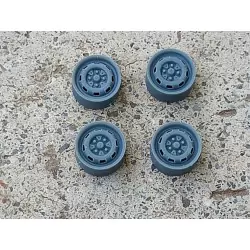 4 jantes (type Golf) ø8mm - 3D CREATIVE - 1:43