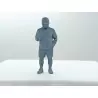Diorama : Homme avec une bouteille à la main - 3D CREATIVE - 1:43