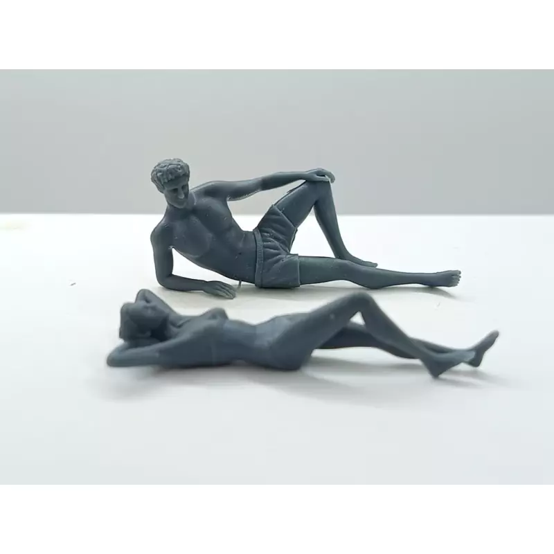 Couple en maillot de bain - 3D CREATIVE - 1:43
