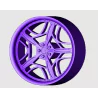 4 Jantes 5 branches type Forgées - 3D CREATIVE (1148)
