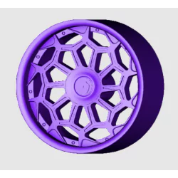 4 Jantes type TEOS - 3D CREATIVE (1149)