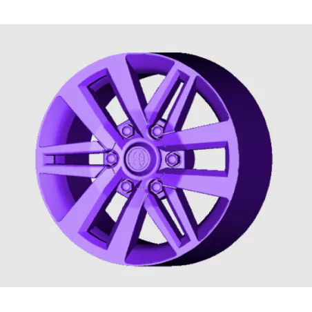 4 Jantes 6 branches type Toyota - 3D CREATIVE (1150)