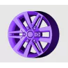 4 Jantes 6 branches type Toyota - 3D CREATIVE (1150)