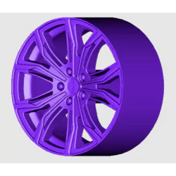 4 Jantes 10 branches type RTX- 3D CREATIVE (1152)