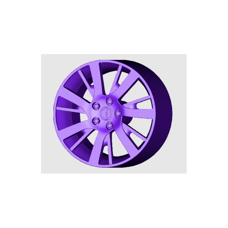 4 Jantes 7 branches type Nissan - 3D CREATIVE (1156)
