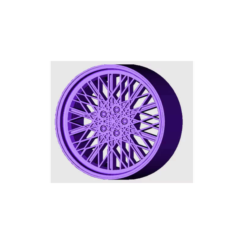 4 Jantes type Snowflakes - 3D CREATIVE (1157)