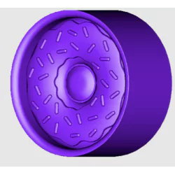 4 Jantes Donut - 3D CREATIVE (1164)