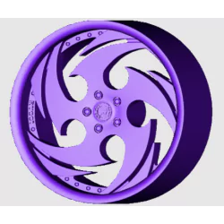 4 Jantes type Rucci- 3D CREATIVE (1165)