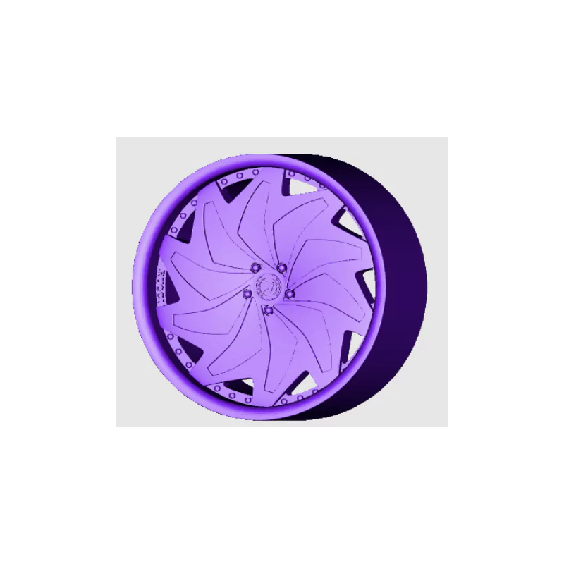 4 Jantes type Rucci- 3D CREATIVE (1166)