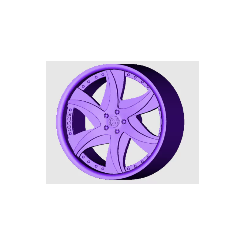 4 Jantes type Rucci- 3D CREATIVE (1167)
