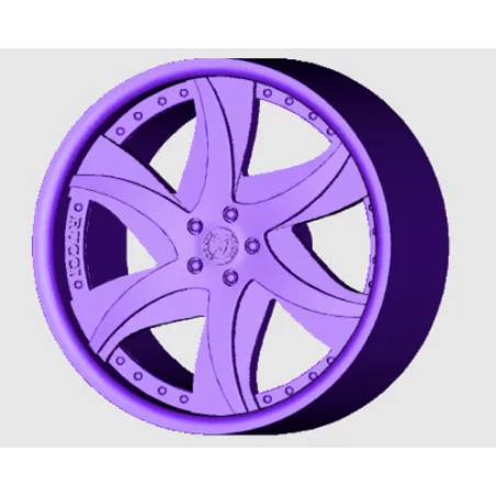 4 Jantes type Rucci- 3D CREATIVE (1167)