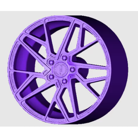 4 Jantes type Hussla - 3D CREATIVE (1171)