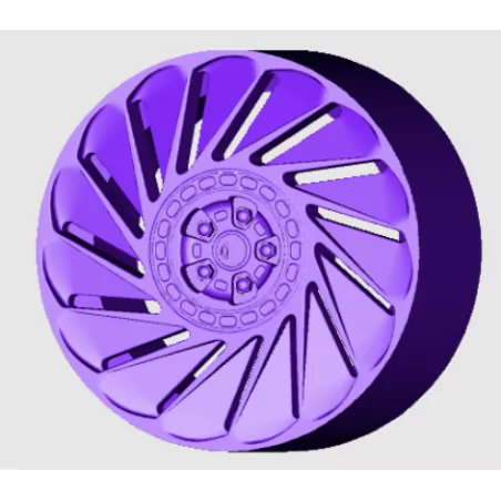 4 Jantes type LoWide - 3D CREATIVE (1188)