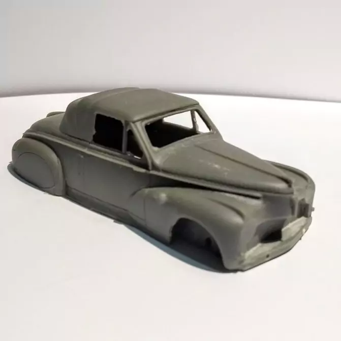 Carrosserie - PEUGEOT 203 Cabriolet - Résine - 1:43