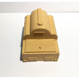 Citerne pour GMC Double cabine CCFL - 1/43 - Résine brut - C005