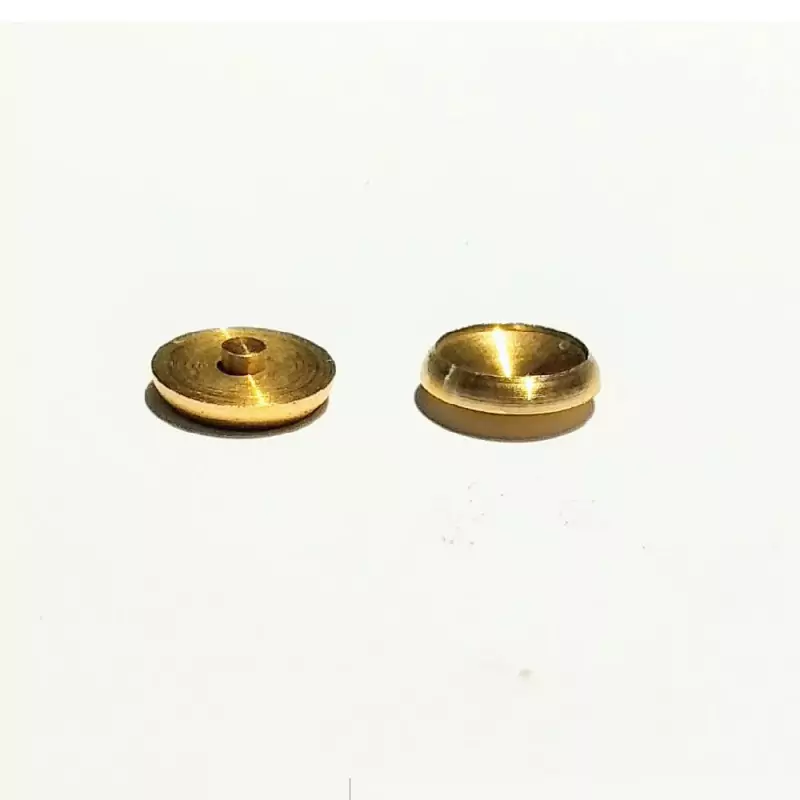 2 EMBASES de phares - Laiton - ø8.40 mm - CPC Production |Pièces et...