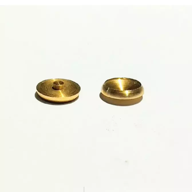 2 EMBASES de phares - Laiton - ø8.40 mm - CPC Production |Pièces et...