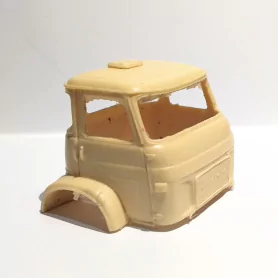 Cabine SAVIEM - Résine brut - 1:43 - En l'état |Pièces et kits pour...