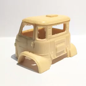 Cabine SAVIEM - Résine brut - 1:43 - En l'état |Pièces et kits pour...