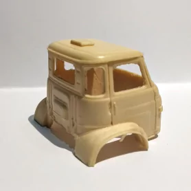 Cabine SAVIEM - Résine brut - 1:43 - En l'état |Pièces et kits pour...