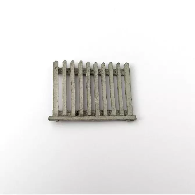 Barrière en white metal - 31 X 25 mm - CPC Production
